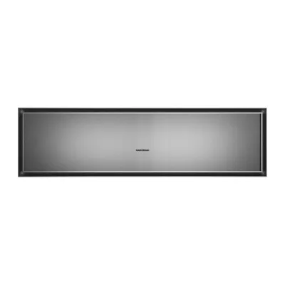 Gaggenau Cassetto scaldavivande da incasso GW483120 finitura inox e vetro fumè da 76 cm