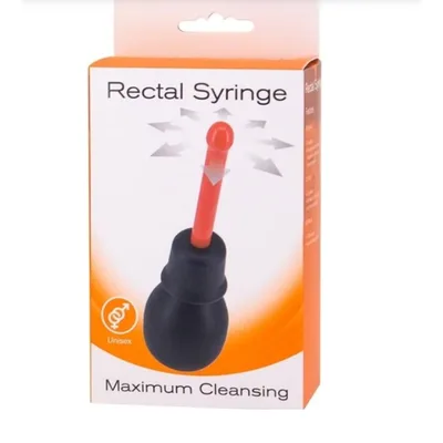 Doccia anale 40 ml sex toy unisex pulizia rettale applicatore ergonomico