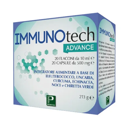 Immunotech Advance Integratore Alimentare 20 Flaconcini + 20 Capsule