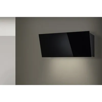 Airone Cappa a parete Ravel finitura nero da 90 cm