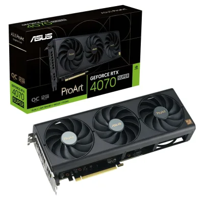 ASUS Scheda Video ProArt GeForce RTX 4070 SUPER O12G