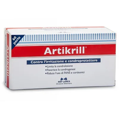 Nbf Lanes Artikrill Integratore Articolare Cane 60 Perle