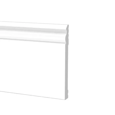 Battiscopa duropolimero alto ducale  Alto bianco 2000x140x10mm