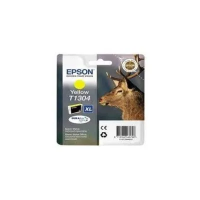 CARTUCCIA ORIGINALE EPSON STYLUS T1304 C13T13044012 GIALLO WF 7525