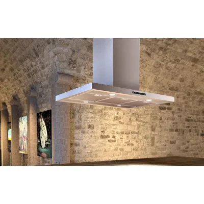 Airforce Cappa a isola aspirante F97 IX/A/60 CCF976503 finitura inox da 60 cm