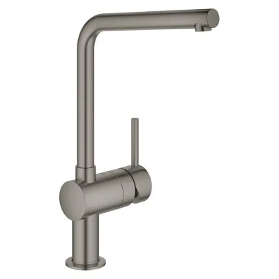 Grohe Miscelatore monocomando Minta 31375AL0 finitura grafite spazzolato
