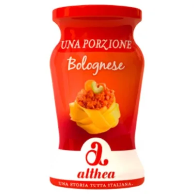 Sugo alla Bolognese Althea 120 gr monoporzione