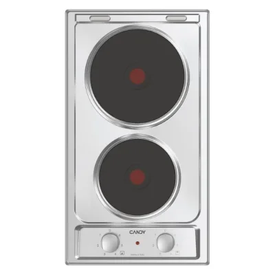 Candy Piano cottura elettrico CE32XK finitura acciaio inox da 30 cm