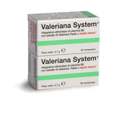 VALERIANA SYSTEM 30CPR+30CPR