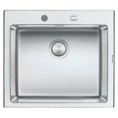 Barazza Lavello una vasca B_OPEN 1LBO61 finitura inox satinato da 58x51 cm - IN PROMOZIONE FINO AL 6/07