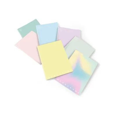 PIGNA CF10QUADERNI MONOCR PASTEL A4 80 1R 02282121R