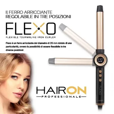 Flexo ferro arricciante capelli flessibile hairon