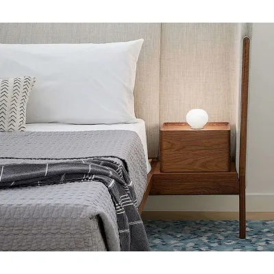 Flos Lampada da tavolo a luce diffusa Mini Glo-Ball Table finitura bianco