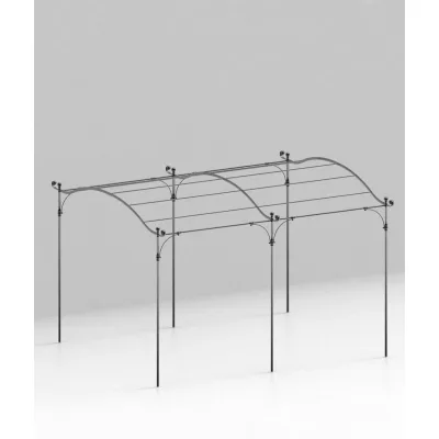 Unopiù Pergola autoportante curva SOLAIRE da 376x240/340 cm - IN PROMOZIONE FINO AL 6/07