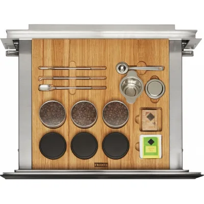 Franke Cassetto per macchina caffè Mythos 45 FMY 14 CMD 131.0694.163 finitura black steel da 60 cm