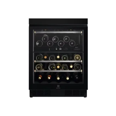 Electrolux | Cantina vino da incasso EWUD140B8B finitura Intuit Matt nero opaco da 60 cm