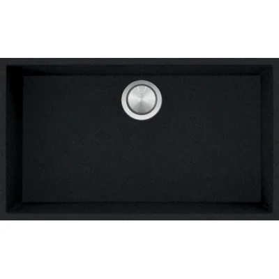 Barazza Lavello sottotop a una vasca SOUL 1QSO81NS finitura b_granite nero da 72.5x40.5cm - IN PROMOZIONE FINO AL 6/07