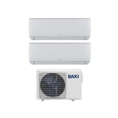 Condizionatore Climatizzatore Baxi Dual Split Inverter Astra R32 12000+12000 Btu Con LSGT50-2M Wi-Fi Optional 12+12