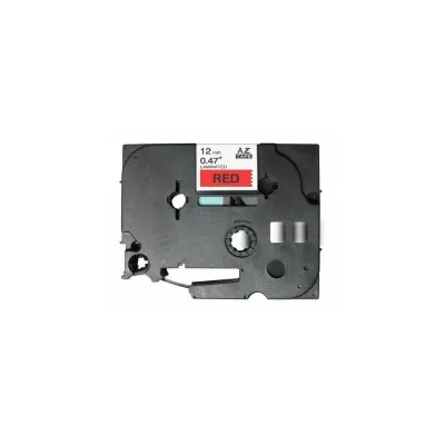 NASTRO ETICHETTE LAMINATO COMPATIBILE BROTHER TZE431 TZE-431 Larghezza 12 mm x 8 metri