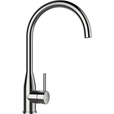 Schock Miscelatore monocomando KAVUS 559000EDM finitura acciaio inox massiccio