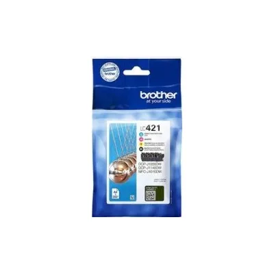MULTIPACK 4PZ 📌CARTUCCIA ORIGINALE BROTHER LC421VAL DCP-J1050DW J1140DW