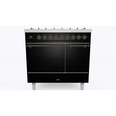 Ilve Cucina PD09N da incasso Nostalgie PD09PQNE3 doppio forno cieco e piano cottura 4 fuochi con pescera da 90 cm - PROMOZIONE ATTIVA FINO AL 19/10