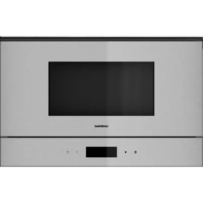 Gaggenau Forno microonde con cerniera a sinistra da incasso GM221130 finitura Gaggenau Sterling da 60 cm - RICHIEDERE PREVENTIVO