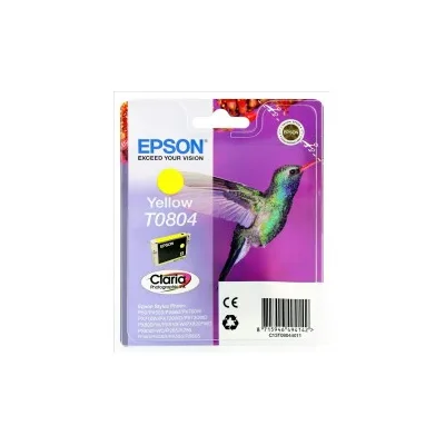 CARTUCCIA ORIGINALE EPSON STYLUS R265 R360 R560 GIALLO T0804 C13T08044011