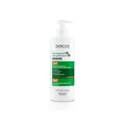 DERCOS TECHNIQUE ANTI DANDRUFF SHAMPOO 2IN1 400ML