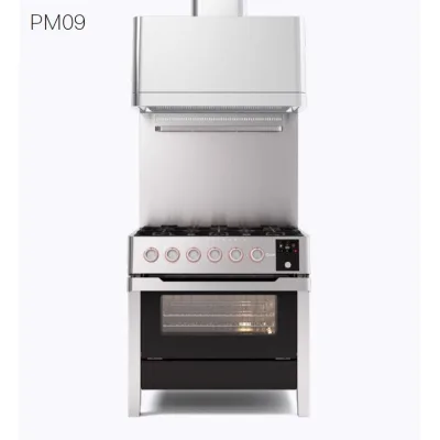 Ilve Cucina PM09 Panoramagic PM096DS3 piano cottura 6 fuochi finitura inox da 91.1 cm
