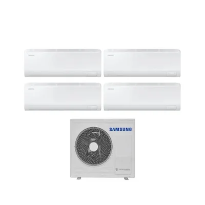 Climatizzatore Condizionatore Samsung Quadri split inverter serie Cebu  7000+7000+7000+12000 Btu con AJ080TXJ4KG R-32 WI-FI 7+7+7+12 A++/A+