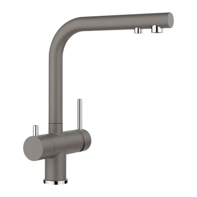 Blanco Miscelatore a 3 vie doppio comando FONTAS II 1526942 finitura grigio vulcano