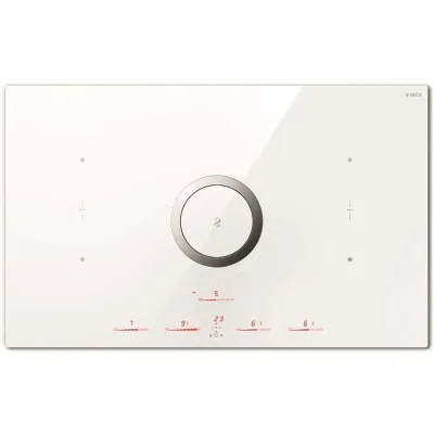PRONTA CONSEGNA - Elica Piano cottura a induzione con cappa aspirante integrata NIKOLATESLA SWITCH WH/A/83 PRF0146216A finitura bianco da 83 cm
