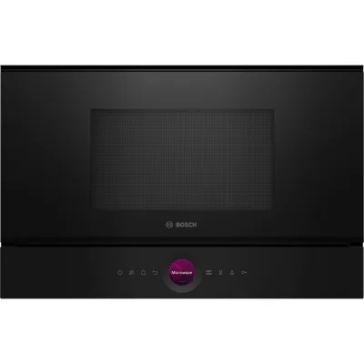 PRONTA CONSEGNA - Bosch Forno microonde da incasso BEL7321B1 finitura nero da 60 cm - Serie 8