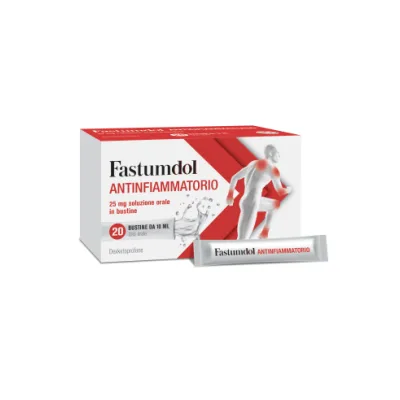 FASTUMDOL ANTINFIAMMATORIO 20 BUSTINE SOLUZIONE 25MG