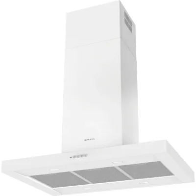 Faber Cappa a isola STILO COMFORT ISOLA WH MATT A90 325.0618.793 finitura bianco opaco da 90 cm