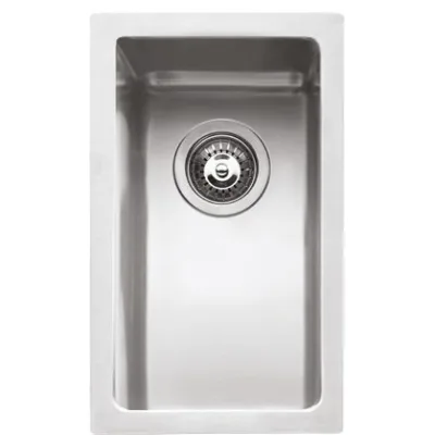 Barazza Lavello sottotop a una vasca QUADRA R15 1x1840S finitura inox satinato da 18x40 cm - IN PROMOZIONE FINO AL 6/07
