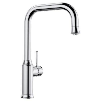Blanco Miscelatore monocomando con doccetta estraibile LIVIA-S 1521288 finitura cromato