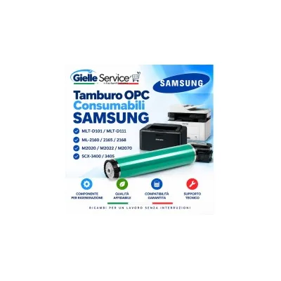 Tamburo OPC compatibile Samsung MLT-D101/MLT-D111 – ML2160/2165/2168, M2020/M2022/M2070, SCX-3400/3405