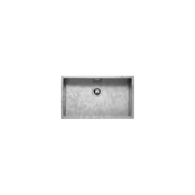 Barazza Lavello una vasca R15 VINTAGE 1X70V finitura inox vintage da 75x44 cm