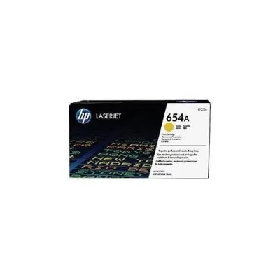 TONER ORIGINALE HP LaserJet Enterprise Flow M651 CF332A 654A GIALLO