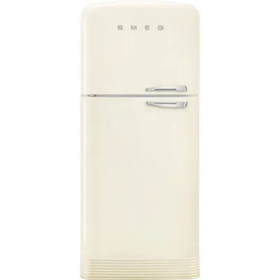 Smeg Frigorifero doppia porta con cerniere a sinistra a libera installazione FAB50LC5R5 finitura panna da 80 cm - IN PROMOZIONE FINO AL 30/06