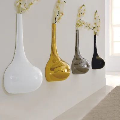 Adriani & Rossi Vaso da parete Chimney Fifty in ceramica