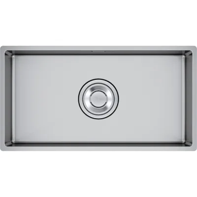 PRONTA CONSEGNA - Franke: Lavello una vasca Filotop/Semifilo/Sottotop BOX BDX 210/110-80 127.0755.502 in acciaio inox da 84 cm