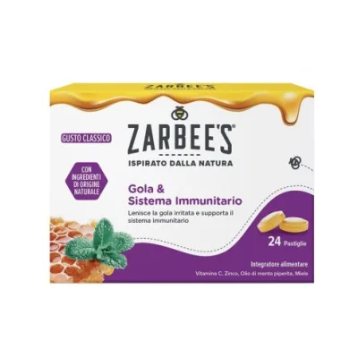 ZARBEE'S GOLA & SISTEMA IMMUNITARIO 24 PASTIGLIE