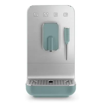 Smeg Macchina da caffè automatica con lancia vapore BCC12EGMEU finitura verde smeraldo