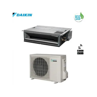 Climatizzatore Condizionatore Daikin Canalizzabile FDXM60F9 21000 Btu Canalizzato Ultrapiatto Inverter R-32 WI-FI Optional A/A