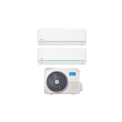 Climatizzatore Condizionatore Midea Dual Split Serie EVOLUTION Inverter 12000+12000 Btu con M3OA-27HFN8-Q R-32 Wi-Fi Integrato 12+12 A++/A+