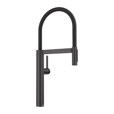 Blanco Miscelatore monocomando con doccetta estraibile CULINA-S II 1527464 finitura nero opaco