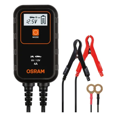 Caricabatteria intelligente Osram BATTERYcharge 6/12V 4A - OEBC904